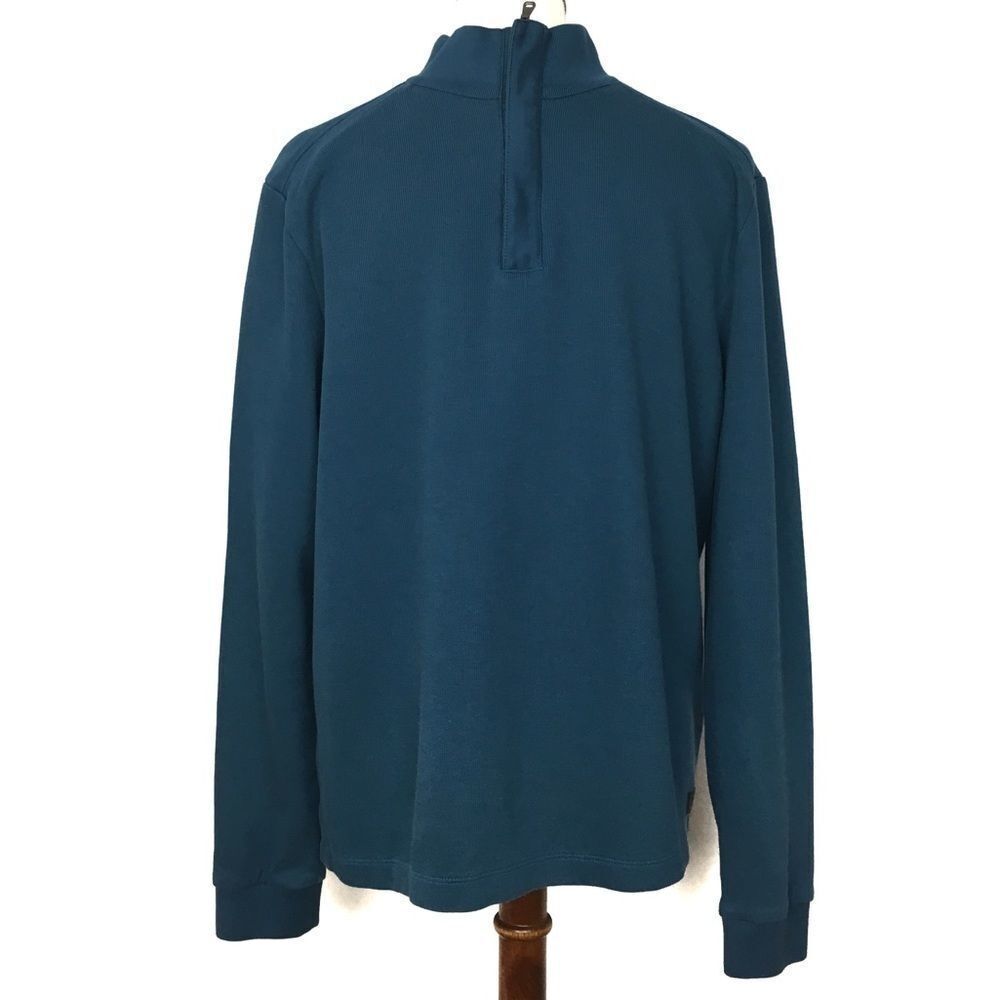 Hugo Boss Piceno Ribbed Mock Quarter Zip